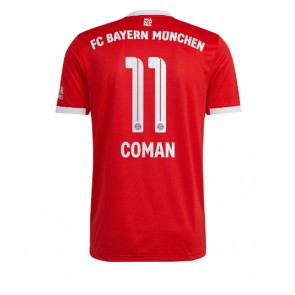 Bayern Munich Kingsley Coman #11 Hemmatröja 2022-23 Kortärmad